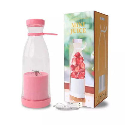 Portable Juicer Blender – 420ml Smoothie Maker with 6 Blades