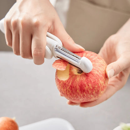 Multifunctional 3-in-1 Stainless Steel Fruit and Vegetable Peeler