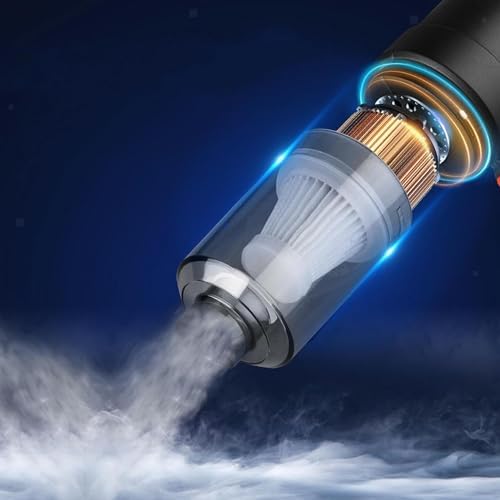 3 in 1 Portable Car Vacuum Cleaner with Blower | USB Rechargeable Wireless Handheld Car Vacuum Cleaner Traveling, Camping Reusable,Portable,Rechargeable