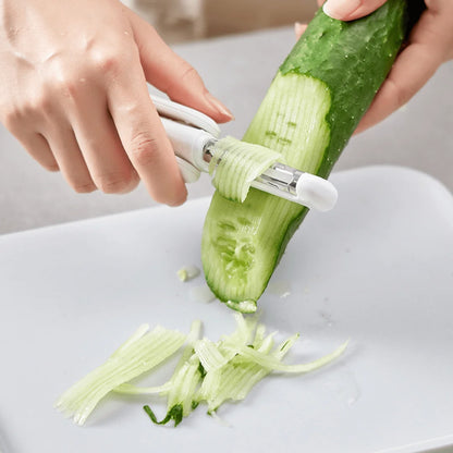 Multifunctional 3-in-1 Stainless Steel Fruit and Vegetable Peeler