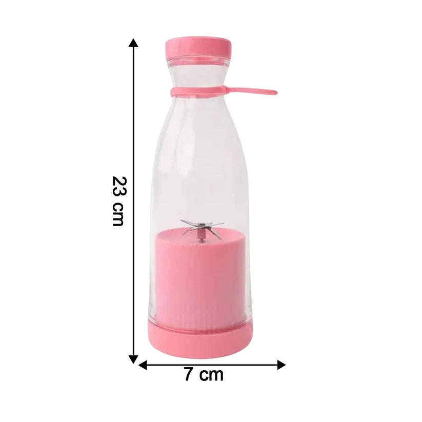Portable Juicer Blender – 420ml Smoothie Maker with 6 Blades